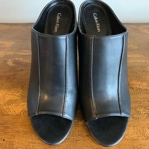 Women’s Calvin Klein Blake Mule Heels, size 11